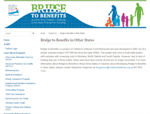 Tablet Screenshot of mt.bridgetobenefits.org