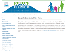 Tablet Screenshot of montana.bridgetobenefits.org
